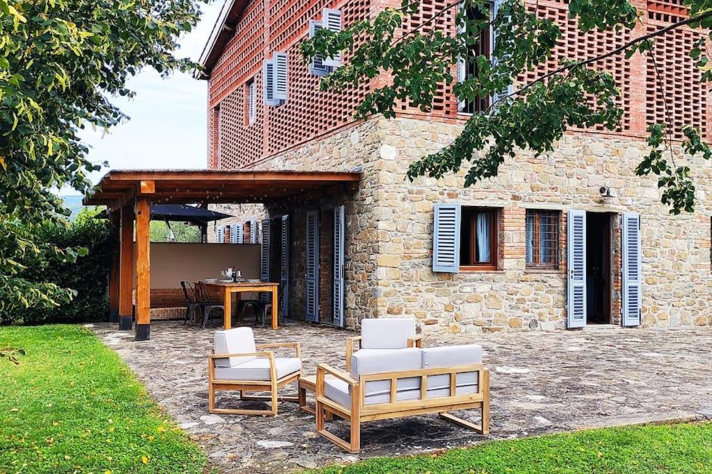 그레베 인 키안티 Fienile Panoramico Nel Chianti 빌라 외부 사진
